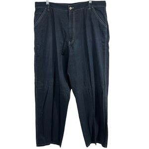 Structure Sz 40 Wide Leg Black‎ Vintage Cargo Pants